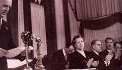 Milada Hor�kov� v roce 1947.