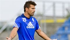 Milan Baro� na tréninku v Mladé Boleslavi.