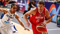 Chci t v mru, k palestinsk hvzda, kter thne reprezentaci a sn o NBA