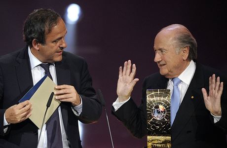 Blatter a Platini.