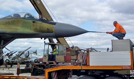 Stíhaka MiG-29 v expozicích Vojenského historického ústavu doposud chybla.