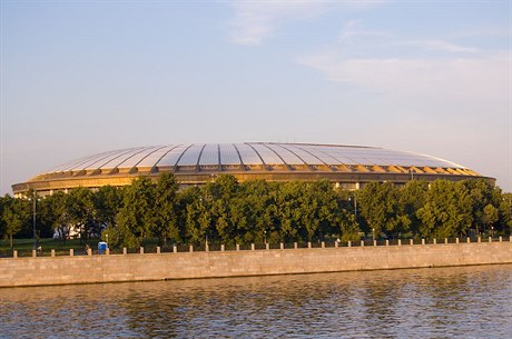 Ruský stadion Luniki.