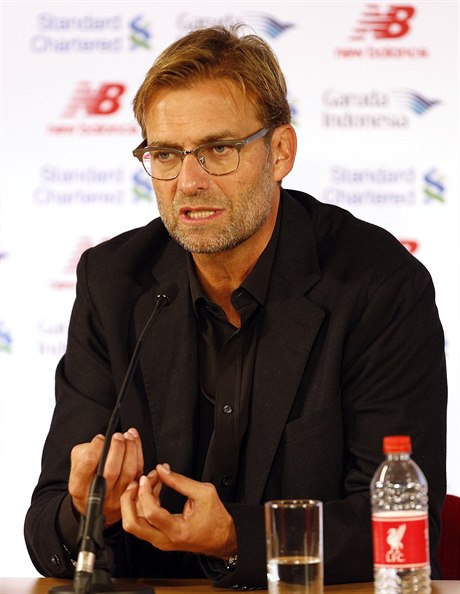 Trenér Liverpoolu Jürgen Klopp.