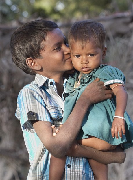 Indické děti (ilustrační foto)