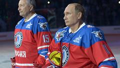 Ruský prezident Vladimir Putin ve stedu veer oslavil své 63. narozeniny i...