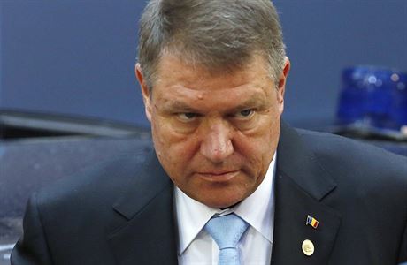 Rumunsk prezident Klaus Iohannis.