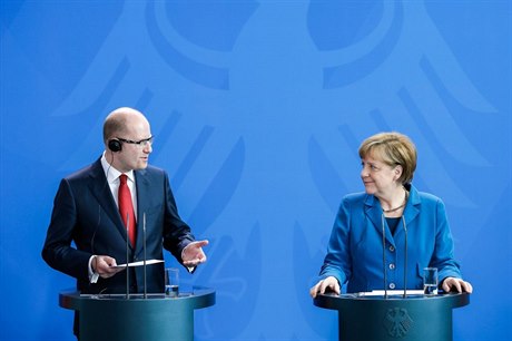 Idyla? Kancléka Angela Merkelová odmítavý postoj nejen eska k zavedení kvót...