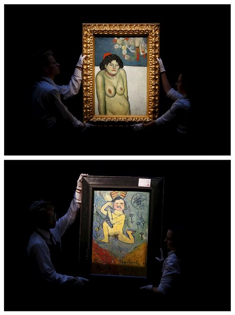 Erotická malba Pabla Picassa by se mohla v listopadové newyorské aukci stát...