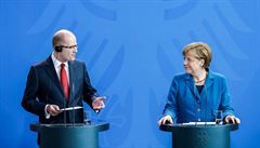 Idyla? Kancléřka Angela Merkelová odmítavý postoj nejen Česka k zavedení kvót...