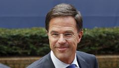 Nizozemský premiér Mark Rutte, předseda Blokovy strany VVD.