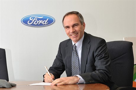 Roelant de Waard, viceprezident Ford of Europe pro marketing, prodej a servisní...