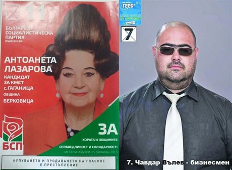 U za nkolik dní, 25. íjna, vyrazí Bulhai do volebních místností, aby...