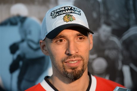 Hokejový obránce Michal Rozsíval.