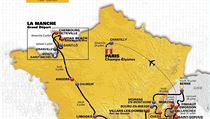 Trasa Tour de France 2016.