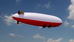 Vzducholod� jsou v r�zných barvách