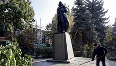 Nov doba. Darth Vader nahradil na Ukrajin sochu Lenina