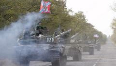 Intenzivn boje ochromuj Donbas. V noci byl pod palbou Donck