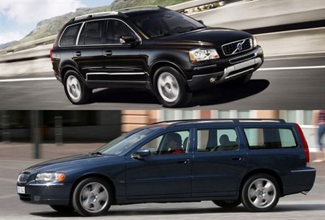 Vývoj aneb Volvo XC90 z roku 2015 versus model V70 z roku 2005.