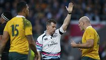 Rozhod Nigel Owens ve finle mistrovstv svta v ragby.