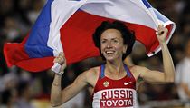 Ruská běžkyně na 800 metrů Maria Savinovová na archivním snímku.