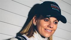 Testovací pilotka stáje formule 1 Williams Susie Wolffová.