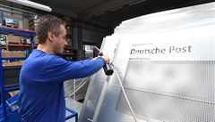 Wanzl dodává kontejnery Deutsche Post od konce roku 2013.