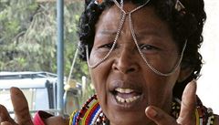 První vla�tovky. Pauline Kinyarokuová  se p�ed lety za�ekla vybojovat pro...