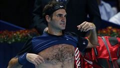 Roger Federer v plné kráse.