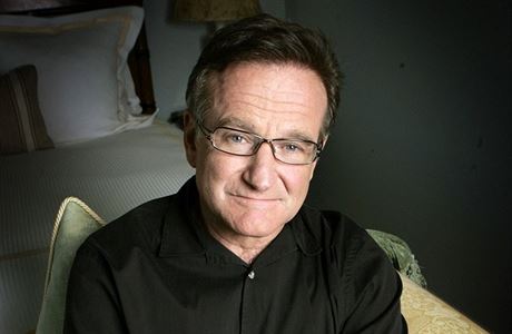 Oscarov herec Robin Williams, kter v srpnu 2014 spchal sebevradu.