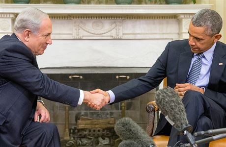 Rozhádaní partnei. Americký prezident Barack Obama jednal s izraelským...