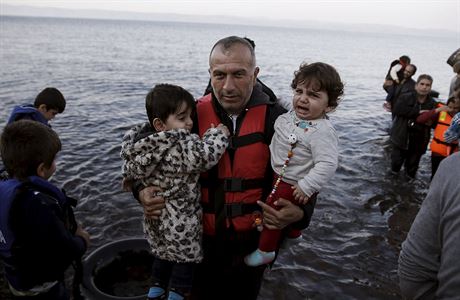 Zachránní uprchlíci - ilustraní foto
