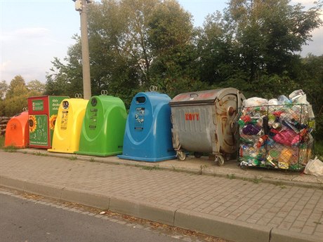 Praha 7 se snaí, aby kontejnery na tídný odpad byly pro kadého dobe...