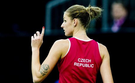 Karolína Plíková pi Fed Cupu