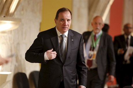 védský premiér Stefan Löfven.