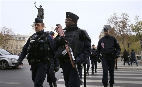 Francouzská policie - ilustraní foto