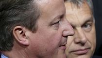 David Cameron a Viktor Orbn.