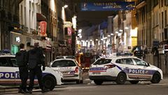 Francouzská policie pi zásahu v Saint-Denis