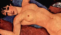 Amedeo Modigliani: Leící akt
