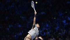 Berdych zaal Turnaj mistr patn, proti Federerovi neml nrok