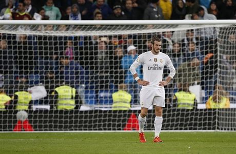 Gareth Bale po El Clásicu, které jeho Real Madrid prohrál vysoko 0:4.
