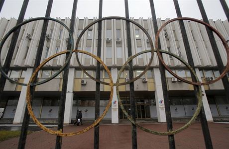 Moskevsk sdlo Ruskho olympijskho vboru.
