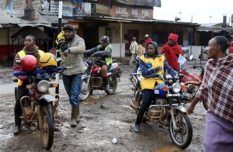 Motocykly boda boda jsou populární hlavn ve stední Africe.