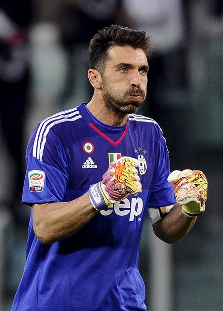 Branká Juventusu Gianluigi Buffon.