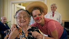 Pro seniory mají Zdravotní klauni speciální program.