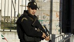 Tuniský policista (ilustraní snímek).