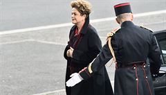 Brazilská prezidentka Dilma Rousseffová dorazila na konferenci OSN o zmn...