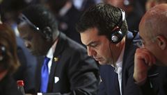 Na konferenci OSN o zmn klimatu dorazil také ecký premiér Alexis Tsipras.