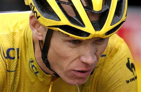 Chris Froome na Tour de France.