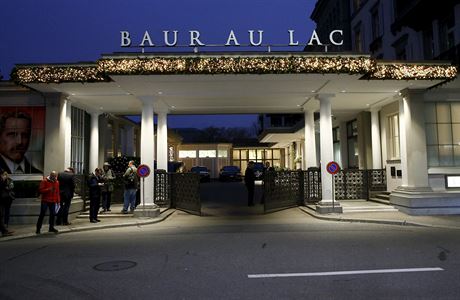 Hotel Baur au Lac v Curychu, kde policie zatkla dalí funkcionáe FIFA.