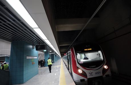 Podmoský elezniní tunel v Istanbulu.